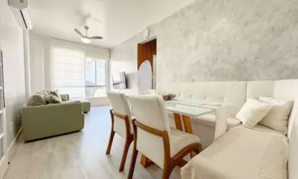 À venda | semi mobiliado, 60 m², 2 quartos e 1 vaga de garagem - saco dos limões, em florianópolis.