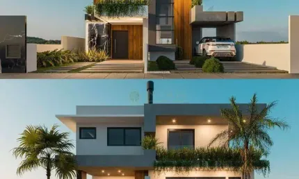 À venda | Novo, 3 quartos (todos suítes), sacada e 2 vagas de garagem - Praia do Campeche, em Florianopolis.
