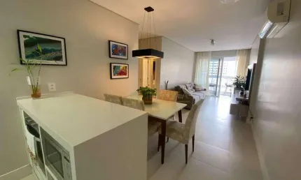 À venda | 73 m² privativos, 2 quartos, 1 vaga e lazer completo – centro de florianópolis, ao lado do topmarket.