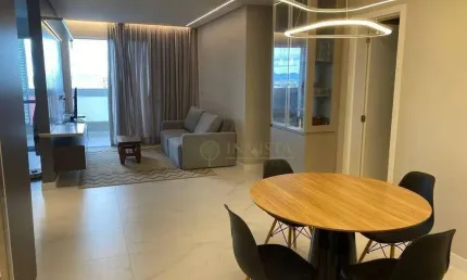 À venda | 111 m², Mobiliado, Sacada com Churrasqueira, 3 quartos e 2 vagas - Estreito, em Florianópolis.