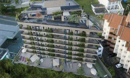 À venda | 98 m², sacada com churrasqueira 2 quartos (todos suítes) e 1 vaga de garagem - agronômica, em florianópolis.