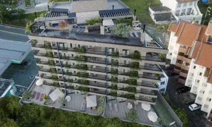 À venda | 98 m², sacada com churrasqueira 2 quartos (todos suítes) e 1 vaga de garagem - agronômica, em florianópolis.