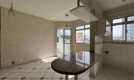 À venda | 60 m², sacada com churrasqueira, semi mobiliado e 2 quartos - Próximo ao Combo e Shopping Itaguaçu, em São José.