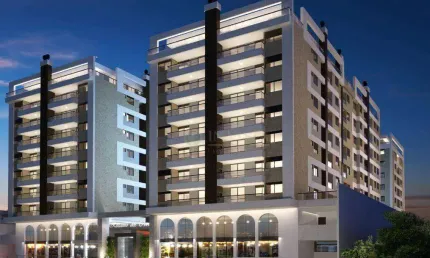 À venda | 90 m², novo, 3 quartos e 2 vagas de garagem - abraão, em florianópolis.