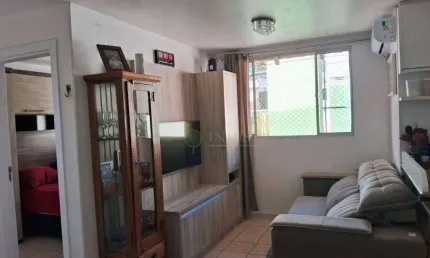 À venda | 46 m², 2 quartos, semi mobiliado e 1 vaga de garagem - Capoeiras, Florianópolis.