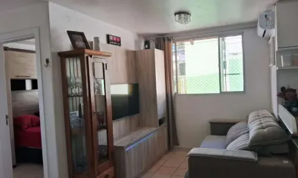 À venda | 46 m², 2 quartos, semi mobiliado e 1 vaga de garagem - capoeiras, florianópolis.