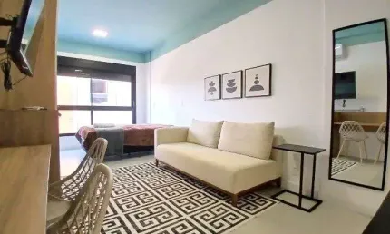 Locação | 30 m², mobiliado e 1 vaga de garagem - próximo à ufsc, no pantanal.