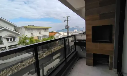 À venda | Garden, 77 m², Sacada com churrasqueira, 2 suítes e 1 vaga - Coqueiros, Florianópolis/SC.