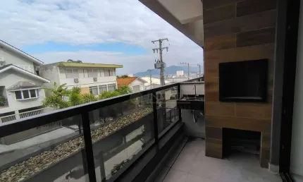 À venda | garden, 77 m², sacada com churrasqueira, 2 suítes e 1 vaga - coqueiros, florianópolis/sc.