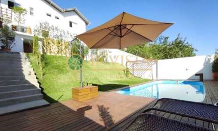 À venda com piscina privativo no Jardim Atlântico! 340m², terraço com pergolado, churrasqueira e 4 quartos.
