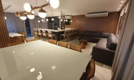 Apartamento mobiliado à venda – 2 quartos (1 suíte) 2 vagas de garagem