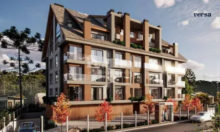 Apartamento com 2 quartos à venda na Rua Venerável, Avenida Central, Gramado