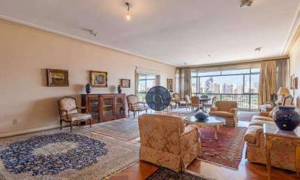 Apartamento com 4 dormitórios à venda, 408 m² - Pacaembu - São Paulo/SP