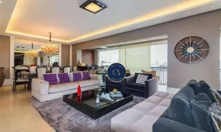 Apartamento com 4 suítes à venda, 251 m² por r$ 4.100.000 - perdizes - são paulo/sp