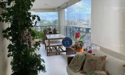 Apartamento com 4 suítes à venda, 223 m² - vila romana - são paulo/sp