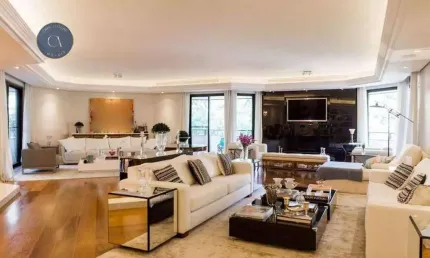 Apartamento com 4 dormitórios à venda, 600 m² - moema - são paulo/sp