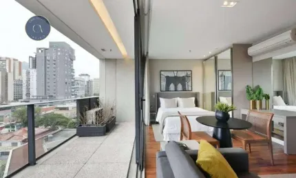 Apartamento com 1 dormitório à venda, 42 m² - vila olímpia - são paulo/sp