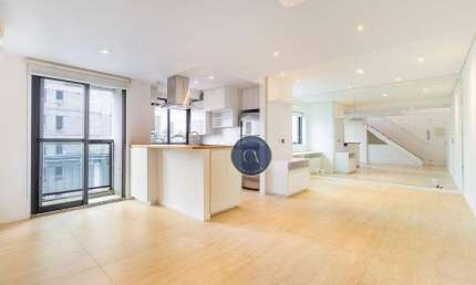 Cobertura com 1 dormitório à venda, 77 m² - Pinheiros - São Paulo/SP