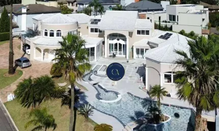 Casa com 4 Suítes à venda, 890 m² por R$ 14.000.000 - Residencial Morada dos Lagos - Barueri/SP