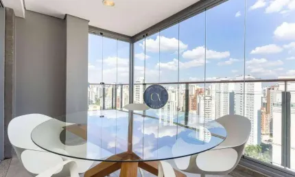 Apartamento com 1 dormitório para alugar, 97 m² - vila nova conceição - são paulo/sp