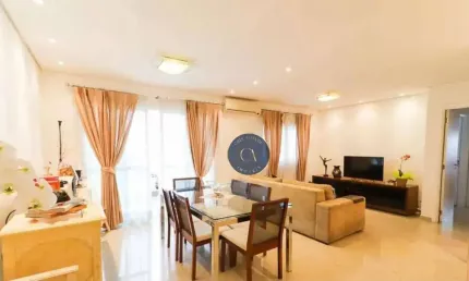 Apartamento com 2 suítes e sala ampliada para alugar, 113 m² - Tamboré - Barueri/SP