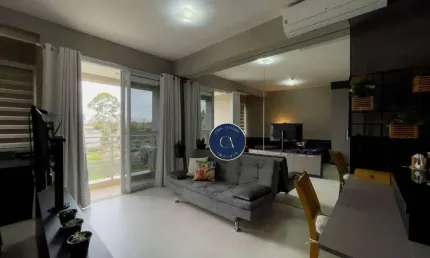 Studio com 1 dormitório à venda, 45 m² - tamboré - santana de parnaíba/sp