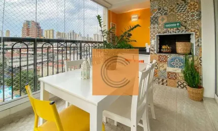 Apartamento com 3 dormitórios à venda, 96 m² por R$ 1.170.000,00 - Tatuapé - São Paulo/SP