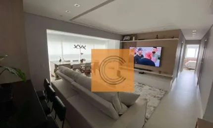 Apartamento com 3 dormitórios à venda, 110 m² por R$ 1.900.000,00 - Tatuapé - São Paulo/SP