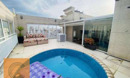 Cobertura 230m 3 dormitórios 2 suítesà venda, 230 m² por R$ 2.900.000 - Anália Franco - São Paulo/SP