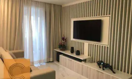 Apartamento com 1 dormitório à venda, 52 m² por r$ 800.000,00 - anália franco - são paulo/sp