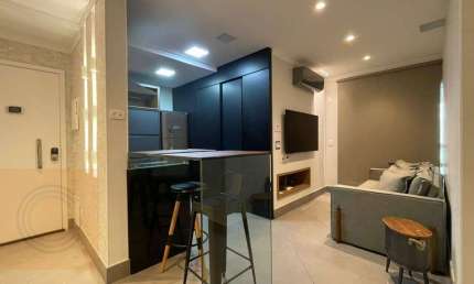 Apartamento com 1 dormitório, 55 m² - venda por R$ 890.000,00 ou aluguel por R$ 5.744,51/mês - Jardim Anália Franco - São Paulo/SP