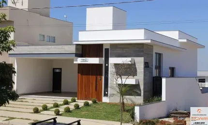 Casa em condomínio fechado com 3 quartos à venda na Rua Vereador Mario Dotta, 66, Residencial Central Parque, Salto