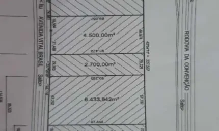 Terreno à venda na rodovia da convenção, 100, canjica, salto, 6433 m2 por r$ 1.650.000
