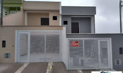 Sobrado novo no Bairro Demarchi, excelente arquitetura.
