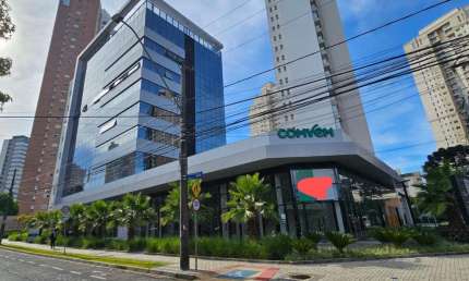 Sala Comercial para Locação em Curitiba, Ecoville, 1 banheiro, 99 vagas