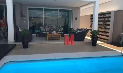 Casa com 3 dormitórios à venda, 380 m² por R$ 2.800.000,00 - Condomínio Mont Blanc - Sorocaba/SP