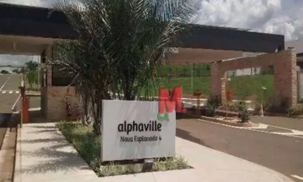 Terreno à venda, 560 m² por r$ 900.000,00 - alphaville nova esplanada - votorantim/sp