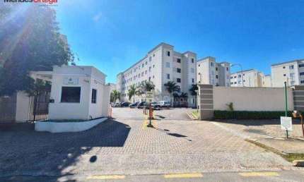 Apartamento com 2 dormitórios para alugar, 49 m² por R$ 1.410,00/mês - Vossoroca - Votorantim/SP