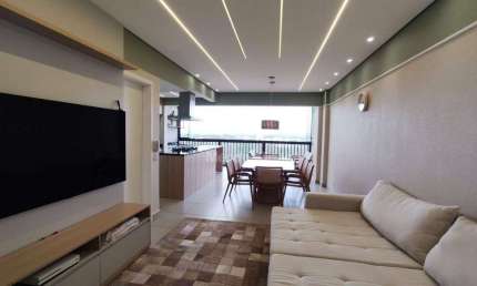 Apartamento Mobiliado com 3 dormitórios à venda, 125 m² por R$ 1.498.000 - JK Boa Vista - Sorocaba/SP