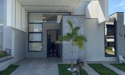 Casa com 3 dormitórios à venda, 110 m² por R$ 895.000,00 - Condomínio Terras de São Francisco - Sorocaba/SP