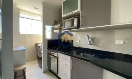 Lindo apartamento mobiliado em andar alto com 2 banheiros e 1 vaga de garagem a venda no bairro Anita Garibaldi em Joinville/SC