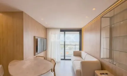 Apartamento com 1 dormitório no vista mare em torres rs