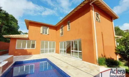 Casa nova com 4 suítes, 410 m² - Forest Hills - Jandira/SP