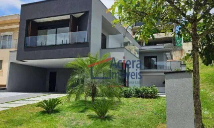 Casa com 5 dormitórios à venda, 460 m² por r$ 6.700.000,00 - alphaville gênesis 2 - santana de parnaíba/sp