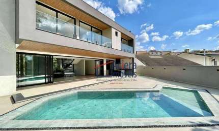 GRANJA VIANNA - CONDOMÍNIO SÃO PAULO II - CASA MODERNA, 4SUITES - MARAVILHOSA!