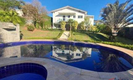 GRANJA VIANNA - JD.PASSÁRGADA - Casa com 5 dormitório e lazer