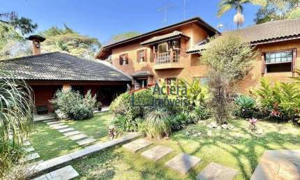GRANJA VIANNA – MIOLO - CASA ESPETACULAR COM 5 SUITES, CASA HÓSPEDES E LAZER