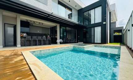 Casa em condomínio fechado com 3 quartos à venda no Gran Park, Vespasiano  por R$ 2.890.000