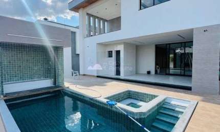 Casa em condomínio fechado com 4 quartos à venda no Alphaville, Vespasiano  por R$ 4.900.000