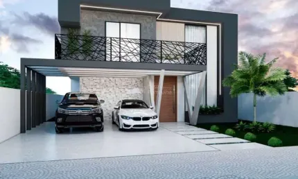 Casa em condomínio fechado com 4 quartos à venda no Gran Park, Vespasiano  por R$ 2.090.000